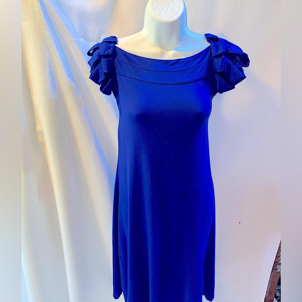 Soft & Easy chemise dress- with great shoulder detailing!